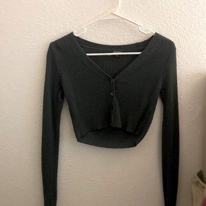 Target Green Cardigan